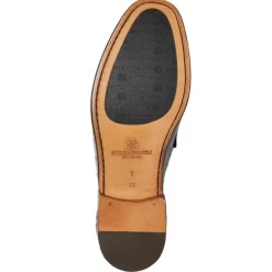 Bruno Magli Trieste Classic Moccasin- Black Croc Black Croc-Print Leather Online
