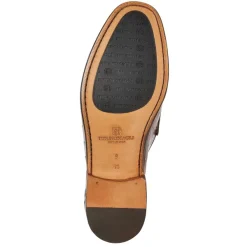 Bruno Magli Trieste Classic Moccasin- Brown Croc Brown Croc-Print Leather Discount