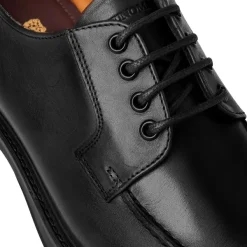 Bruno Magli Tyler Split Toe Leather Oxford Black
