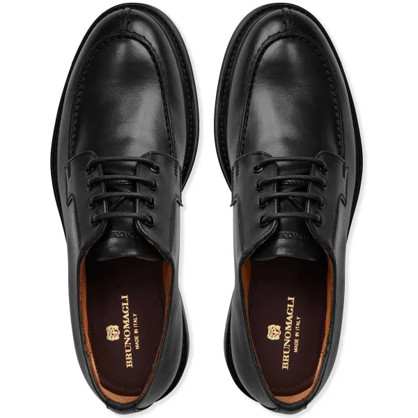 Bruno Magli Tyler Split Toe Leather Oxford Black Online