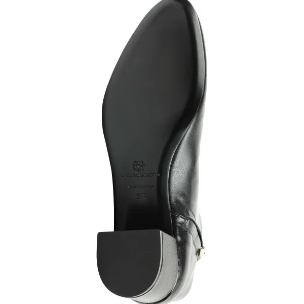 Bruno Magli Vinny Leather Ankle Boot - Black Black Leather Discount