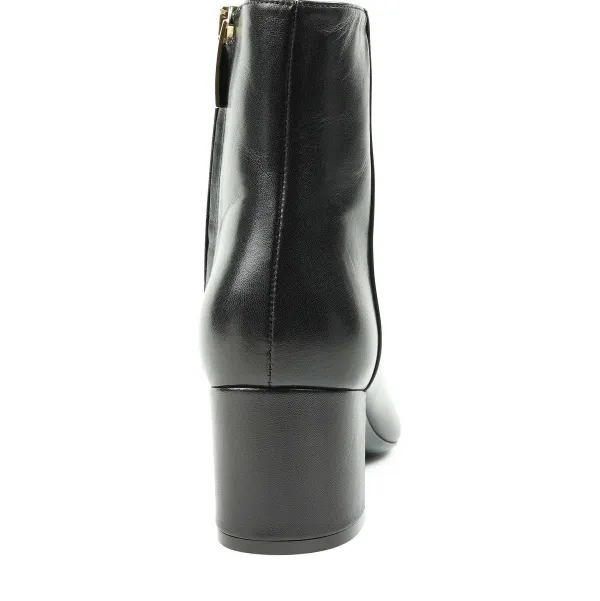 Bruno Magli Vinny Leather Ankle Boot - Black Black Leather Discount