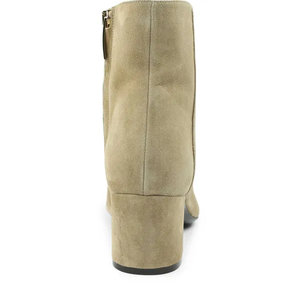 Bruno Magli Vinny Suede Ankle Boot - Almond Almond Suede Clearance