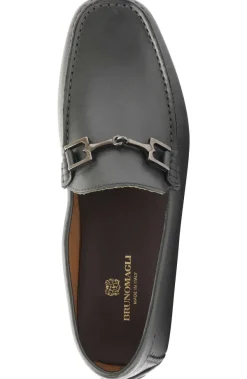 Bruno Magli Xander Leather Driving Moccasin - Black Black Leather Hot