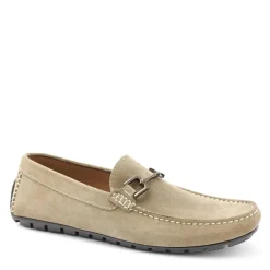 Bruno Magli Xander Suede Driving Moccasin Taupe Hot
