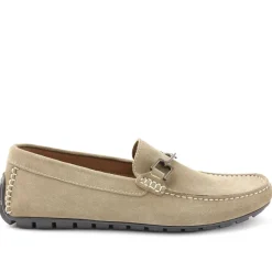 Bruno Magli Xander Suede Driving Moccasin Taupe Outlet