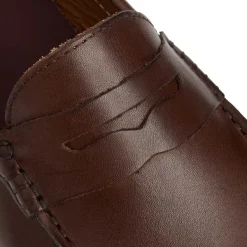 Bruno Magli Xane Casual Leather Driving Moccassin-Brown / New
