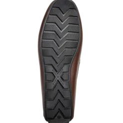 Bruno Magli Xane Casual Leather Driving Moccassin-Brown / New
