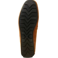 Bruno Magli Xane Casual Suede Slip-On Driving Moccasin-Cognac Cognac Suede New