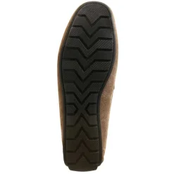 Bruno Magli Xane Casual Suede Slip-On Driving Moccasin-Taupe Taupe Suede Clearance