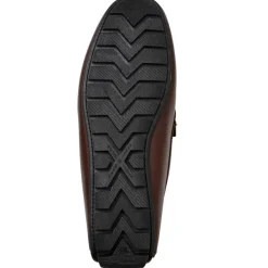 Bruno Magli Xanto Casula Moccasin Leather Brown Clearance