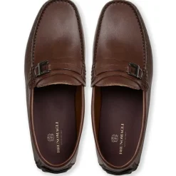Bruno Magli Xanto Casula Moccasin Leather Brown